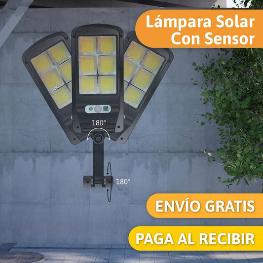 Lámpara LED Solar Inteligente - Ilumina y Protege de Forma Ecológica